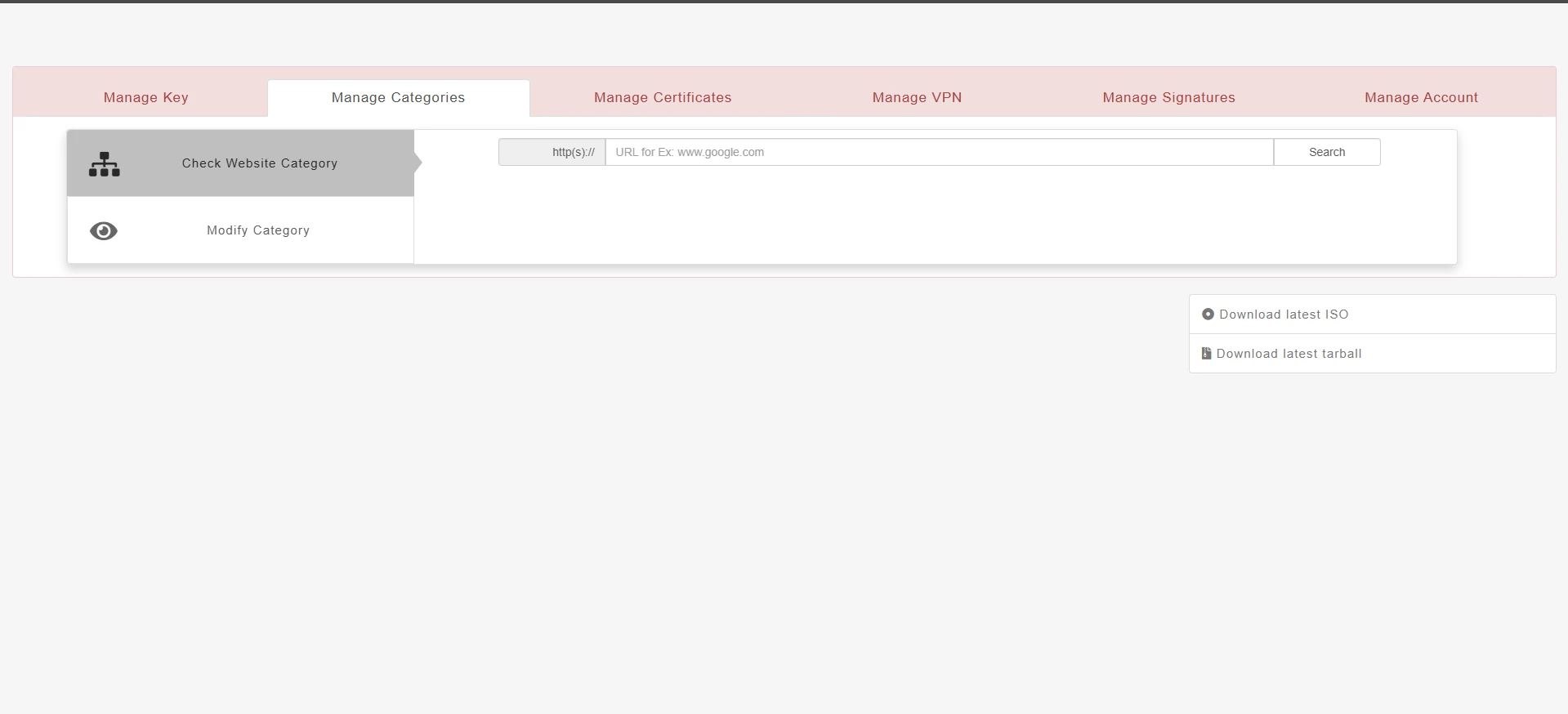 Manage Categories: a lookup field and little else