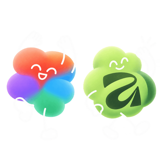 Playful brand characters