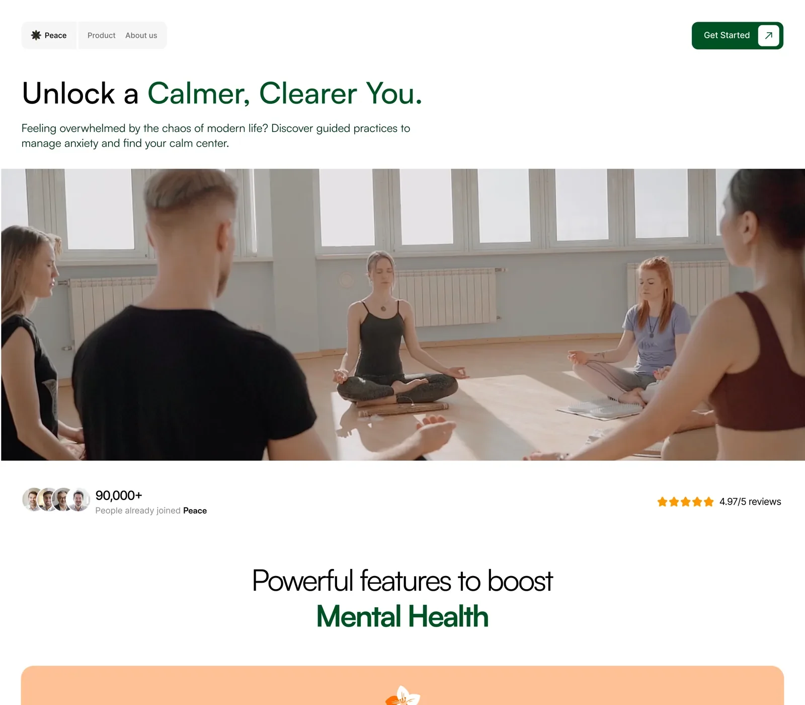 Peace: Yoga & Mindfulness